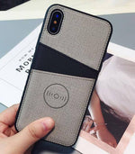 Fabric Wallet iPhone Case - MaviGadget