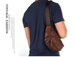 Pure Leather Unisex Fanny Bag - MaviGadget