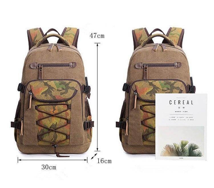 Anti Theft Usb Charging Travel Bagpack - Image 9