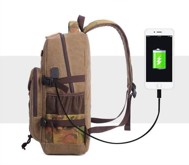 Anti Theft Usb Charging Travel Bagpack - Image 2