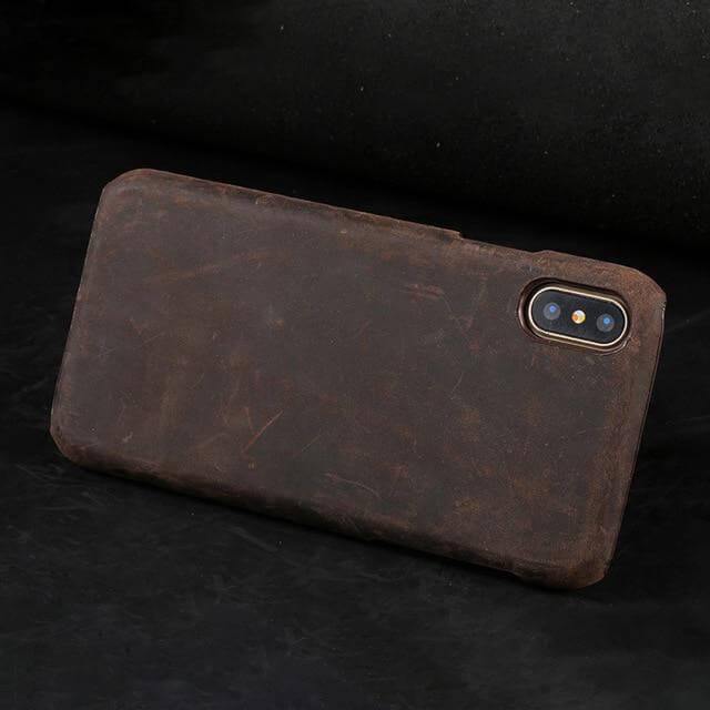 Handmade Luxury Genuine Leather Iphone Case - Image 2