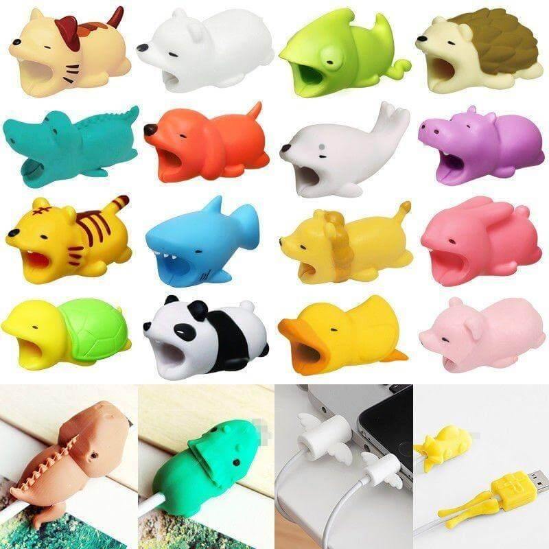 Cartoon Animals USB Cable Protector - Image 25