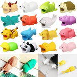 Cartoon Animals USB Cable Protector