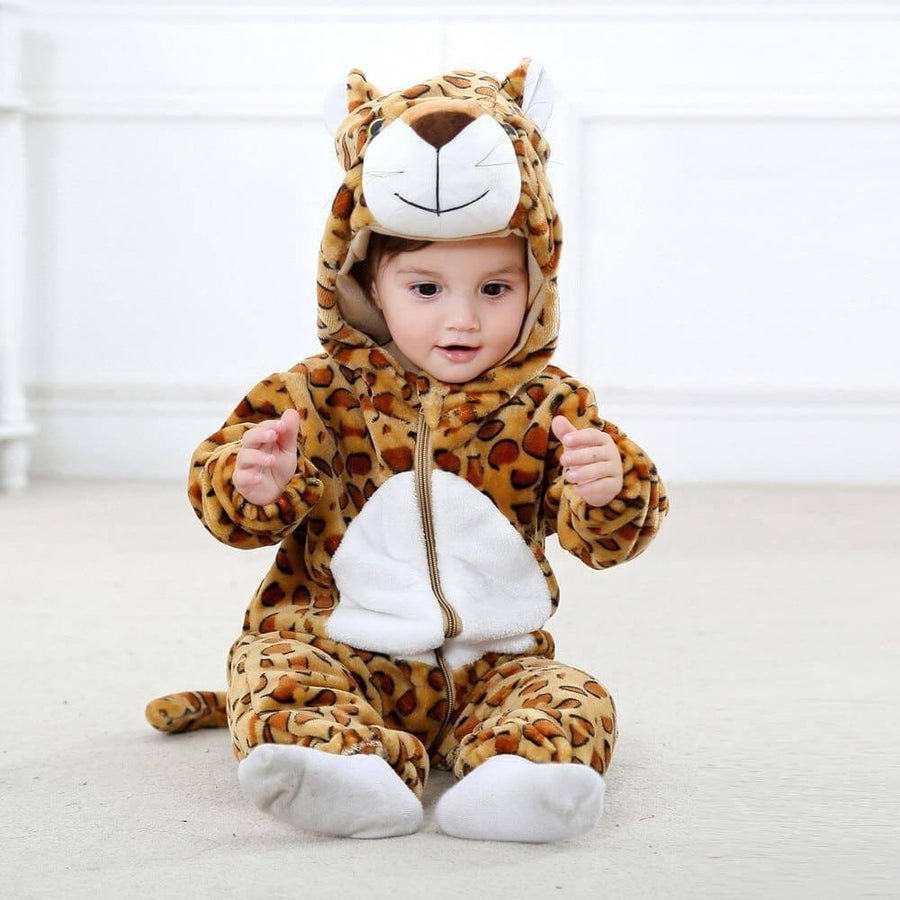 Leopard Costume Hoodie for Baby - Image 4
