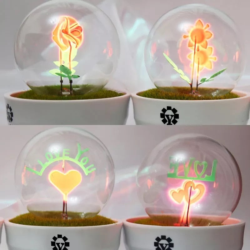 Decorative Vintage Edison Bulb Love Lamp - Image 4