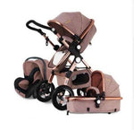 Luxury 3 in 1 Portable Higher Land-scape Carriage Foldable Baby Stroller - MaviGadget