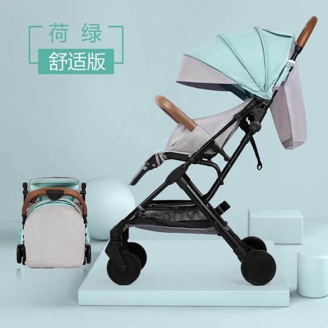 Futuristic Modern Portable Folding Baby Stroller - MaviGadget