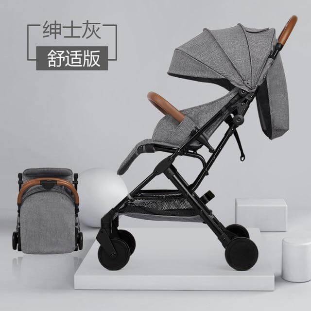 Futuristic Modern Portable Folding Baby Stroller - MaviGadget