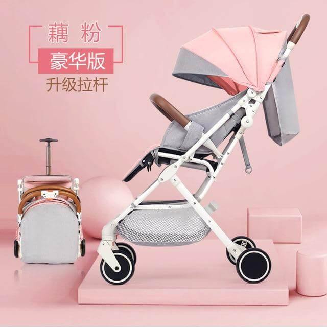 Futuristic Modern Portable Folding Baby Stroller - MaviGadget