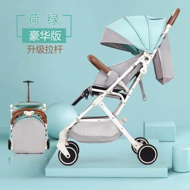 Futuristic Modern Portable Folding Baby Stroller - MaviGadget