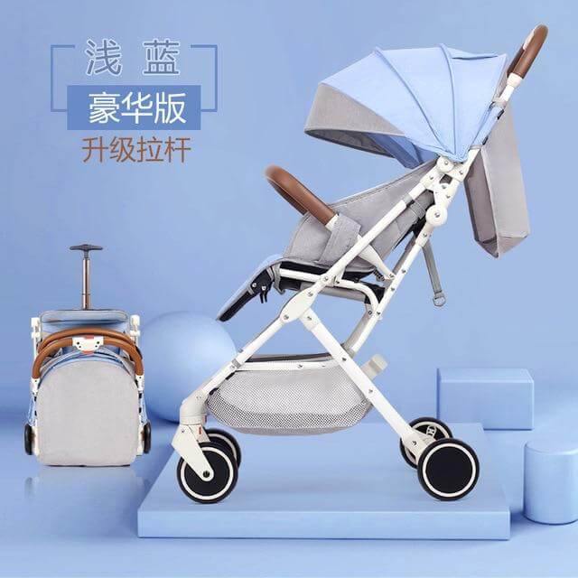 Futuristic Modern Portable Folding Baby Stroller - Image 6
