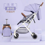 Futuristic Modern Portable Folding Baby Stroller - MaviGadget