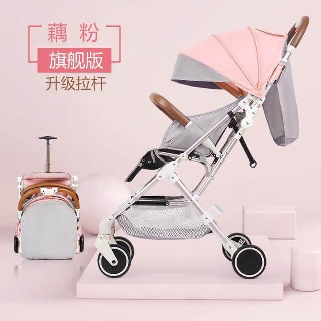 Futuristic Modern Portable Folding Baby Stroller - Image 10