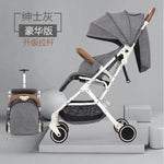 Futuristic Modern Portable Folding Baby Stroller - MaviGadget