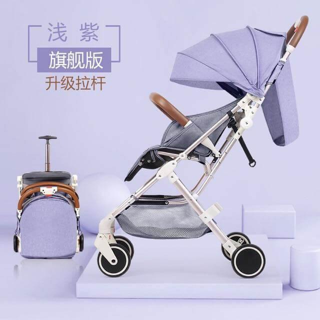 Futuristic Modern Portable Folding Baby Stroller - MaviGadget