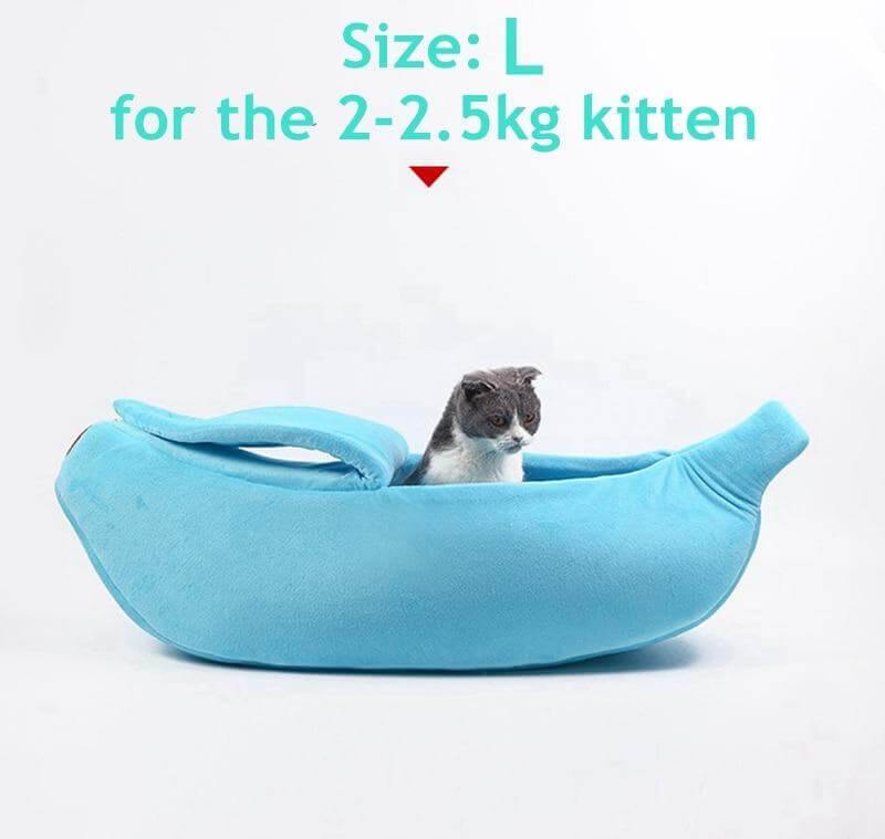 4 Colors Cute Banana Peel Cat House - Image 5