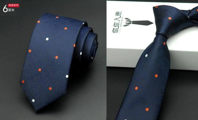 Designers Fashion Dot Striped Plaid neck Tie - Image 24