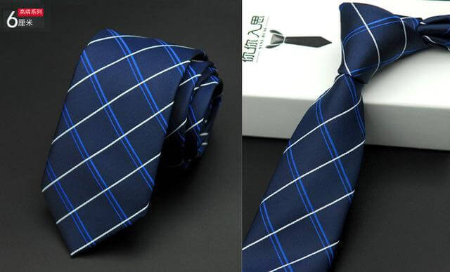 Designers Fashion Dot Striped Plaid neck Tie - MaviGadget