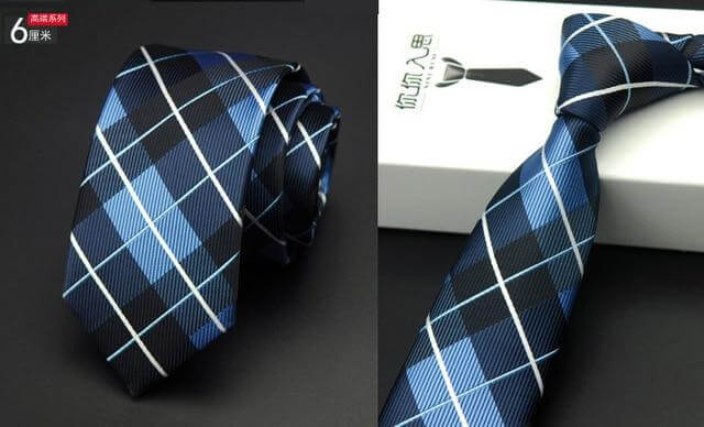 Designers Fashion Dot Striped Plaid neck Tie - Image 32