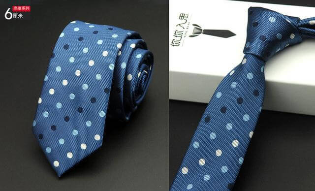 Designers Fashion Dot Striped Plaid neck Tie - Image 30