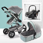 Modern High Landscape Multifunctional 3 in 1 Baby Stroller