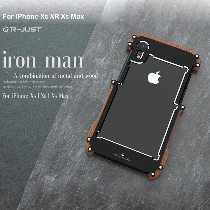 Wood Aluminum Frame Bumper iPhone Case - Image 4