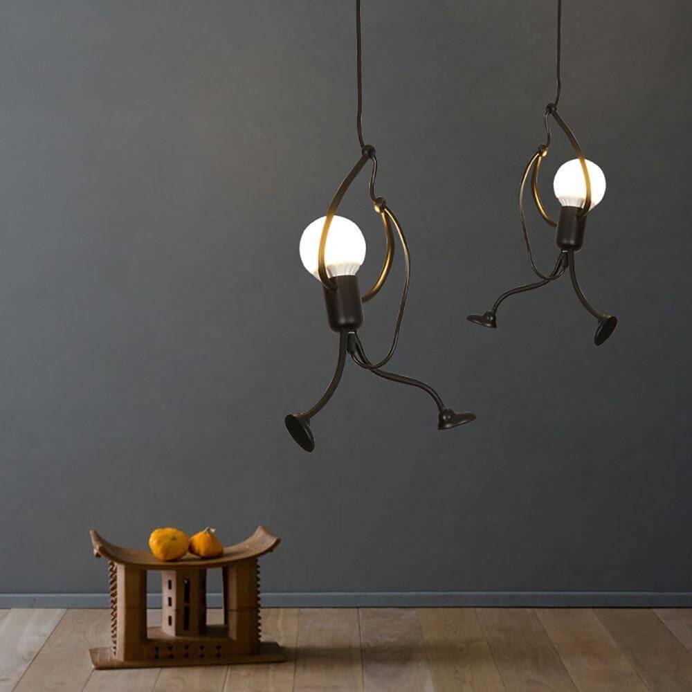 Human Animation Figure Chandelier Lights - MaviGadget