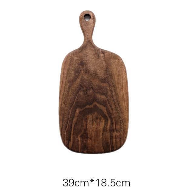 Japanese-style Walnut/Beech special-shaped Solid Wood Cutting Board - Image 6