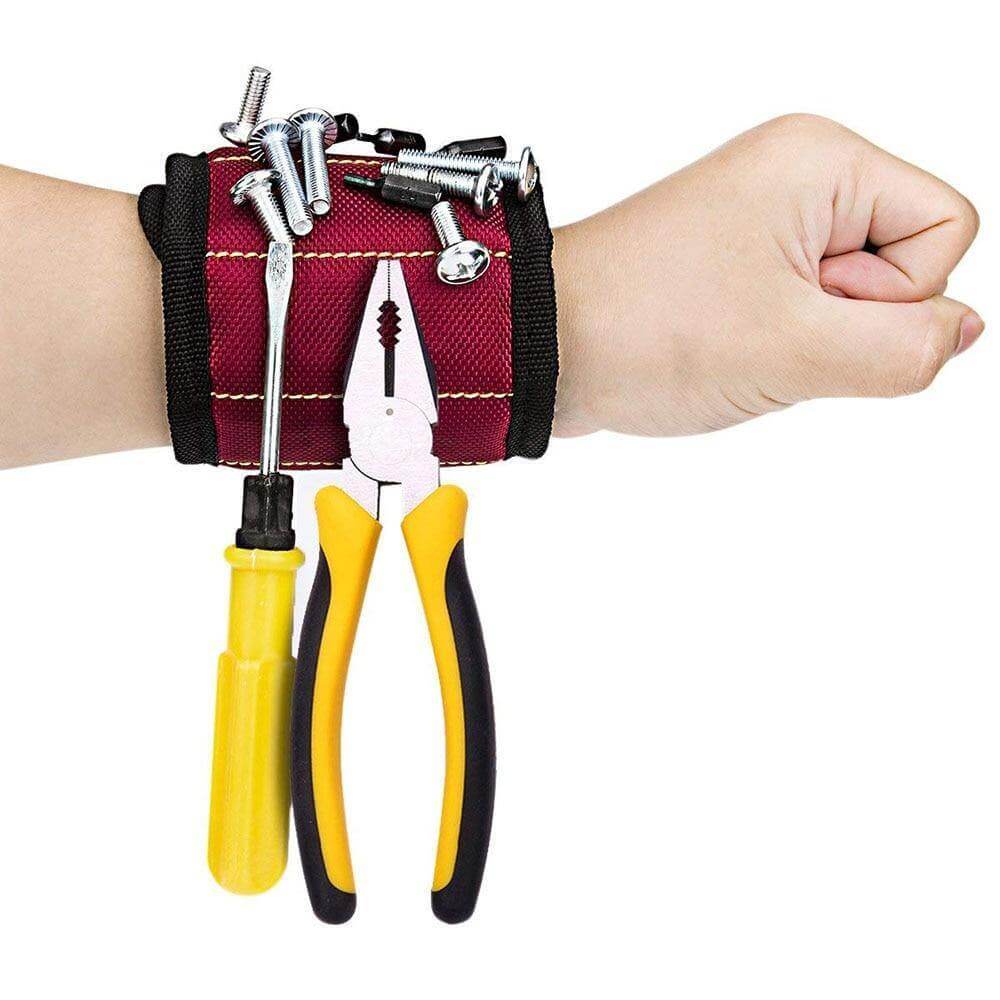 3 Rows Magnetic Wristband Tool