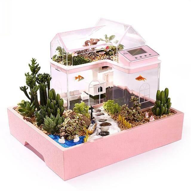 Creative Ecological Mini Fish Tanks - Image 3