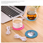 USB Cute Silicone Coffee Heater Tray - MaviGadget