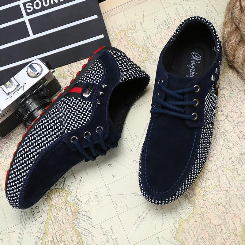 Breathable Moccasins Loafers Man Sneakers - Image 0