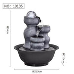 FengShui Resin Decorative Water Fountain