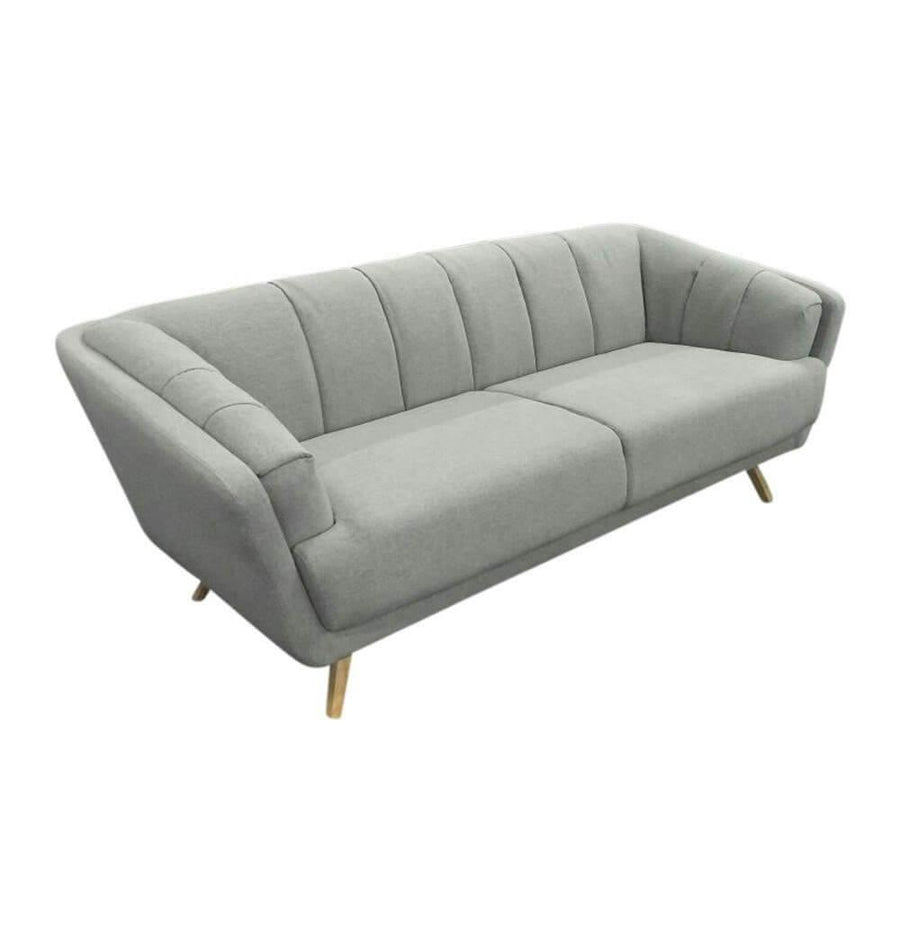 Comfy Luxury Mid-Century & Scandinavian 3-Seater Sofa - Image 4