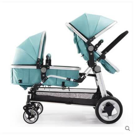 Lightweight Japanese Style Twin Baby Stroller