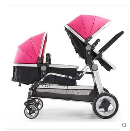 Lightweight Japanese Style Twin Baby Stroller