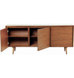 Dax Modern, Mid-Century & Scandinavian Tv Stand with Storage - MaviGadget