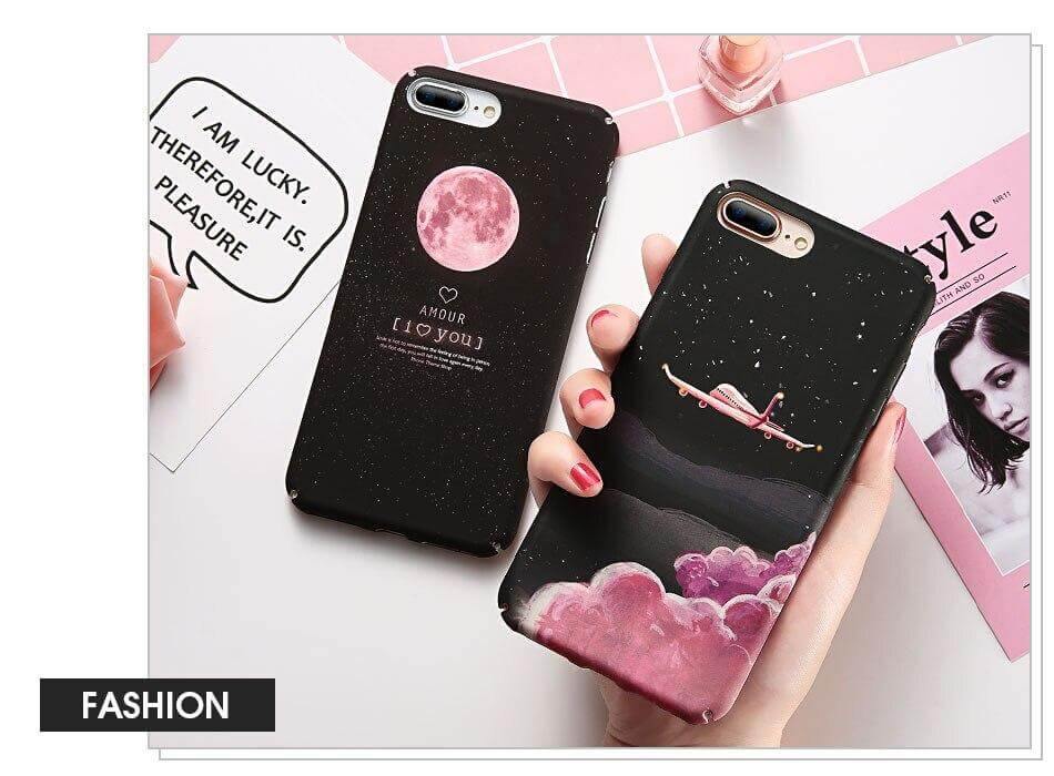 Love Pink Hard iPhone Cases - MaviGadget