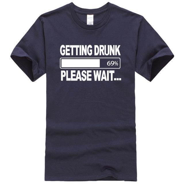 Getting Drunk Funny T-Shirts - MaviGadget