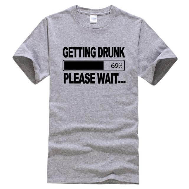 Getting Drunk Funny T-Shirts - MaviGadget