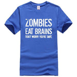 Zombies Eat Brains Funny T-shirt