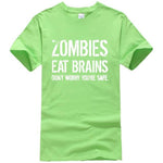 Zombies Eat Brains Funny T-shirt