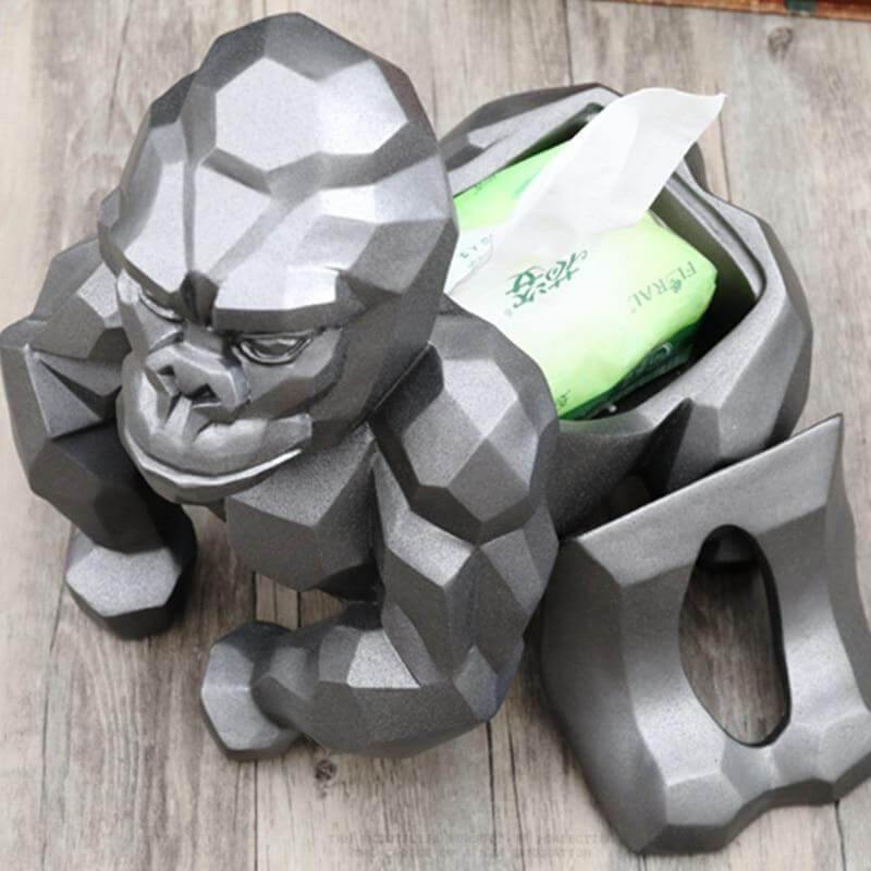 Geometric Gorilla Tissue Holder - MaviGadget