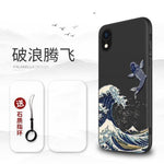 3D Giant Japanese Art iPhone Cases