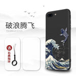 3D Giant Japanese Art iPhone Cases