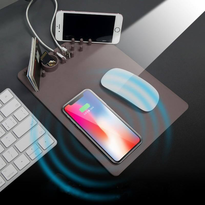 2 in 1 Wireless Mouse Charger Pad