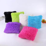 Puffy Fuzzy Hairy Pillow Cases