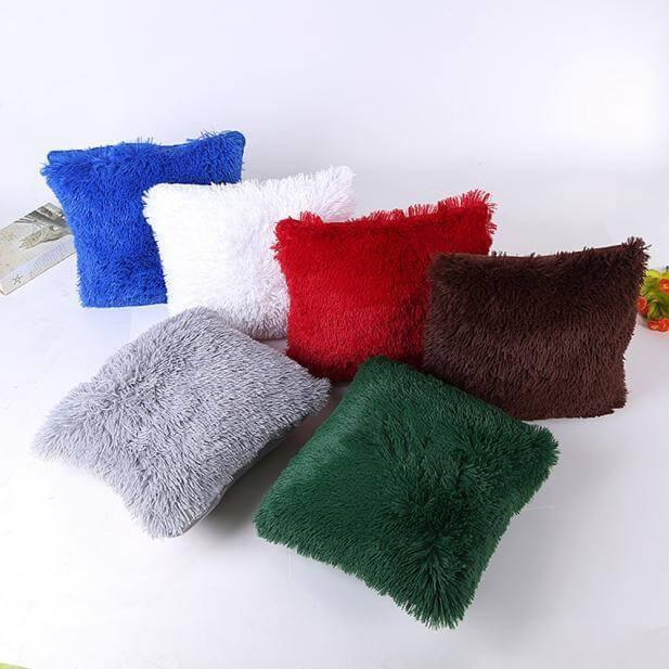 Puffy Fuzzy Hairy Pillow Cases - Image 4