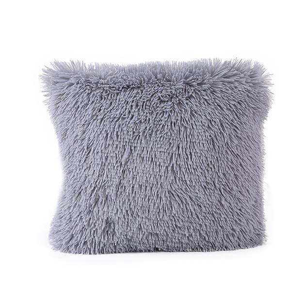 Puffy Fuzzy Hairy Pillow Cases