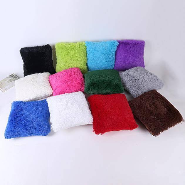 Puffy Fuzzy Hairy Pillow Cases - Image 6